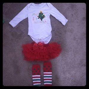 My first Christmas outfit